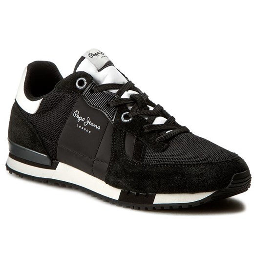 Sneakersy PEPE JEANS - Tinker Bold PMS30342 Black 999 Pepe Jeans czarny 42 eobuwie.pl
