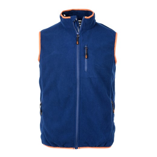 MĘSKA KAMIZELKA POLAROWA TOMAR MARTES, Rozmiar - M, Kolor - POSEIDON/CELOSIA ORANGE, Płeć - JUNIOR granatowy Martes XL okazja sklepmartes.pl