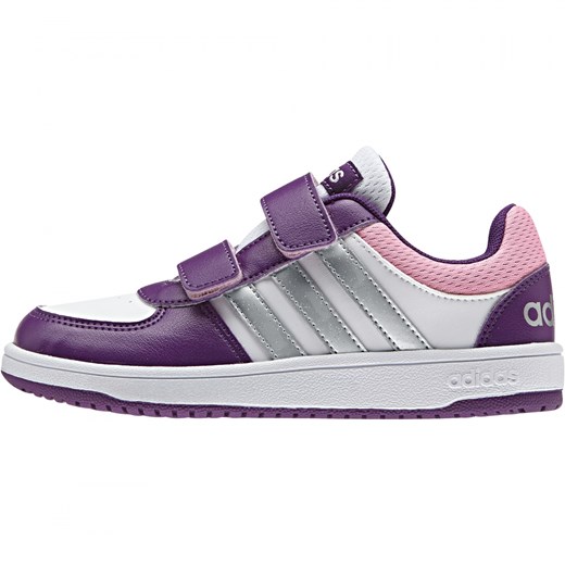 JUNIORSKIE BUTY HOOPS VS CMF C AW5103 ADIDAS, Rozmiar - 28, Płeć - JUNIOR, Kolor - AW5103 fioletowy Adidas 29 wyprzedaż sklepmartes.pl