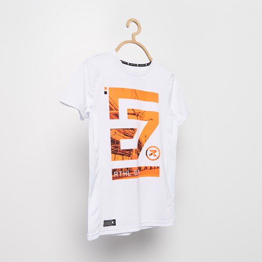 Reserved - T-shirt z nadrukiem - Biały  Reserved 122 