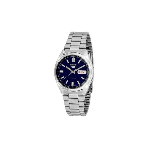 Zegarek Męski Seiko 5 SNXS77K + cyfrowy zegarek ZA DARMO + dożywotnia możliwość zwrotu towaru granatowy Seiko 5  BRASTY.PL