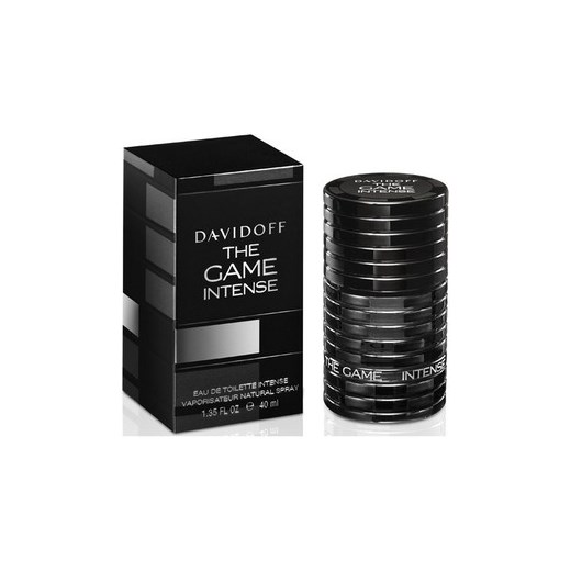 Davidoff The Game Intense woda toaletowa dla mężczyzn 40 ml + prezent do każdego zamówienia Davidoff czarny BRASTY.PL