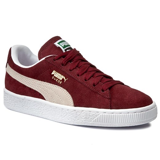 Sneakersy PUMA - Suede Classic+ 352634 75 Cabernet/White czerwony Puma 37.5 eobuwie.pl