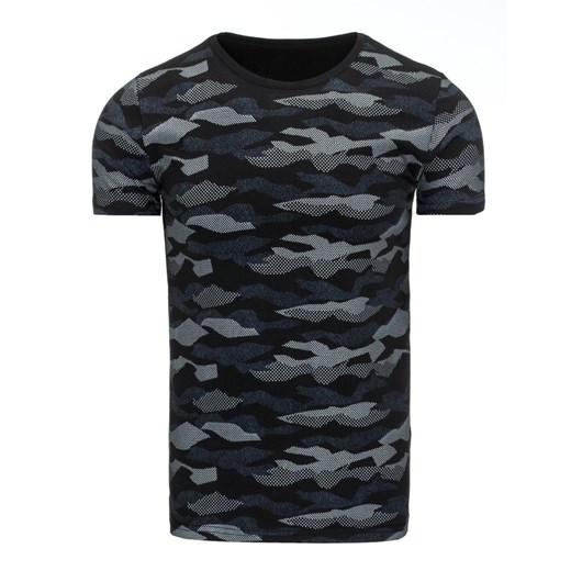 T-shirt męski z nadrukiem czarny (rx1836) Dstreet  XXL 