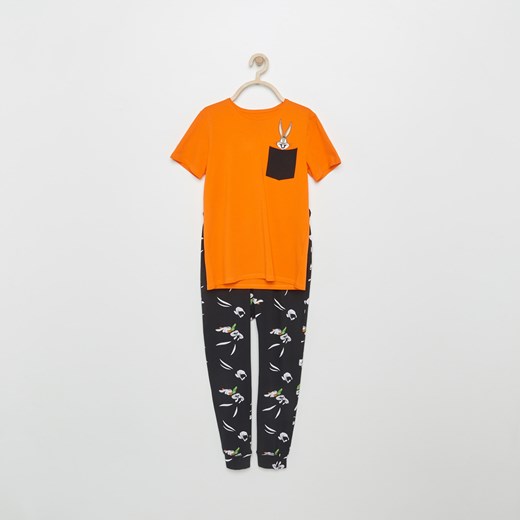 Reserved - Dwuczęściowa piżama - Pomarańczo  Reserved 146 