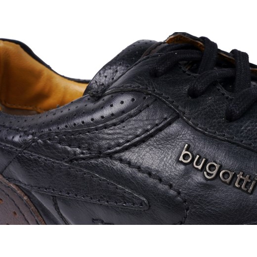 Czarne półbuty męskie Bugatti 331-21301-1000-1000