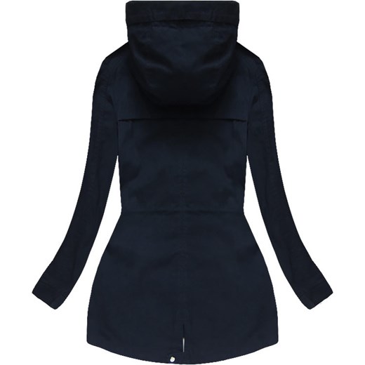 BAWEŁNIANA PARKA GRANATOWA (21722)