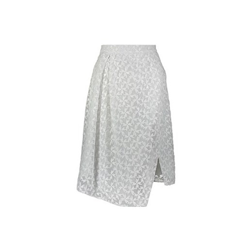 White Embroidered A-Line Skirt   szary  tkmaxx