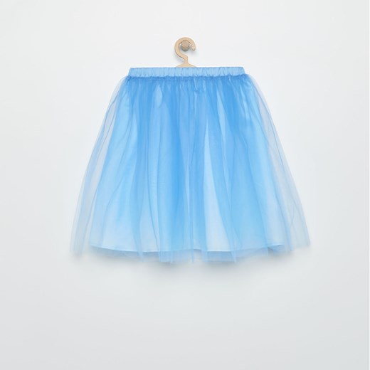 Reserved - Tiulowa spódnica - Niebieski Reserved niebieski 152 