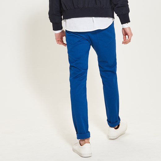 Reserved - Spodnie regular fit - Niebieski Reserved  31 