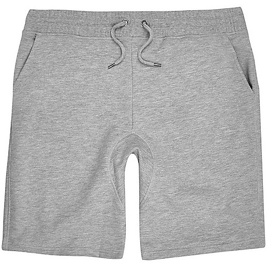 Grey marl jogger shorts 