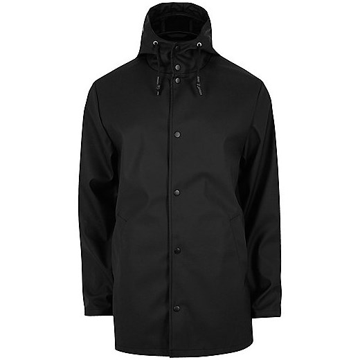 Black hooded jacket 