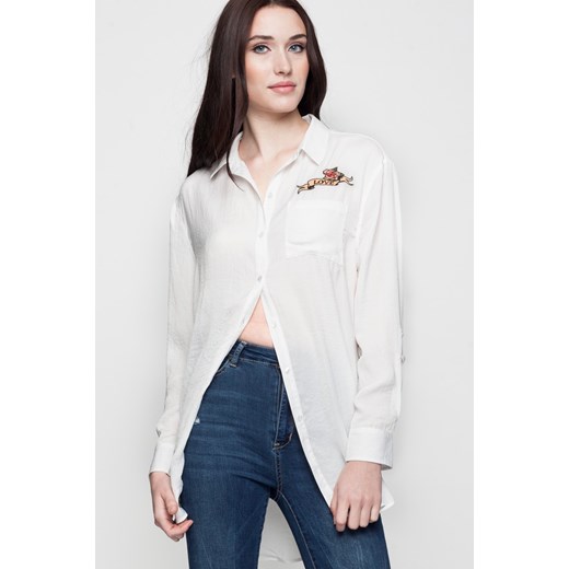 Long White Embroidered Shirt  Tally Weijl   
