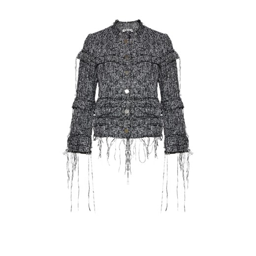 Wełniana kurtka RockChic Livi szary M imperialshop.pl