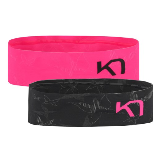 Kari Traa Butterfly Opaska na głowę 2er Pack różowy/czarny One size Opaski sportowe Kari Traa rozowy One Size Internetstores