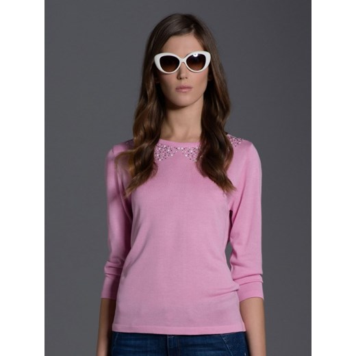 Różowy cienki sweter L'AF DALIA