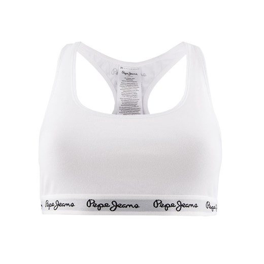 Pepe Jeans Underwear Cotton Bra Top Dixie White