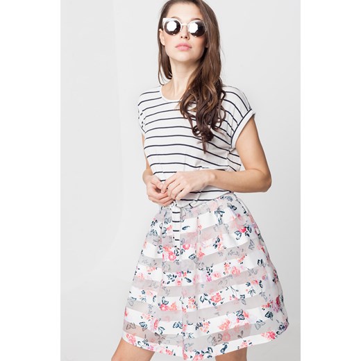 White & Pink Skater Skirt   Tally Weijl  