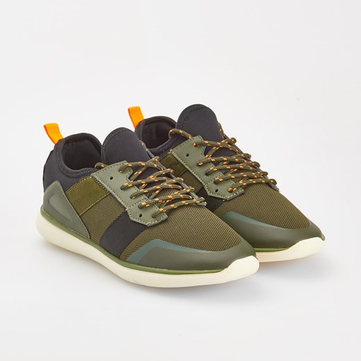 Reserved - Sportowe buty w kolorze khaki - Zielony Reserved zielony 41 