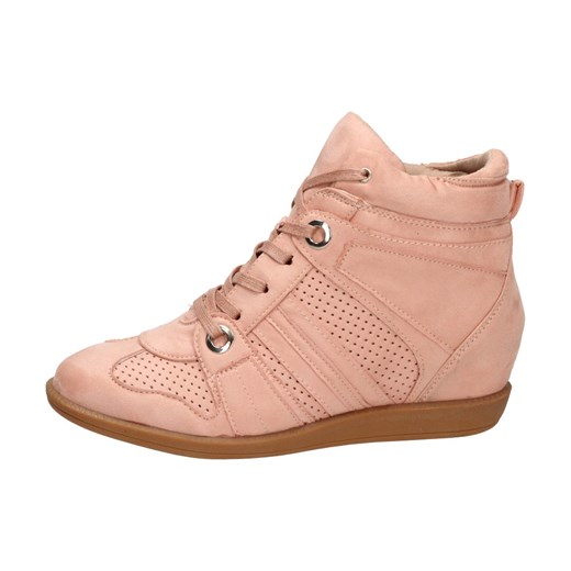 Różowe sneakersy, buty damskie VICES 8201 bezowy Vices suzana.pl