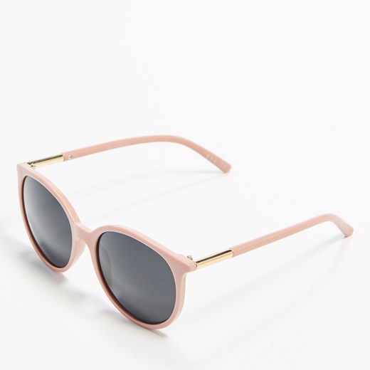 Mohito - Minimalistyczne okulary przeciwsłoneczne - Różowy  Mohito One Size 