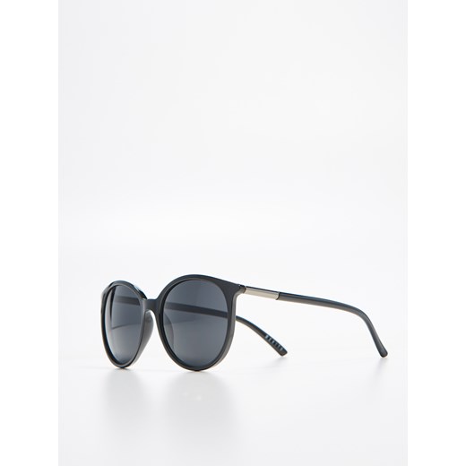 Mohito - Minimalistyczne okulary przeciwsłoneczne - Czarny Mohito  One Size 
