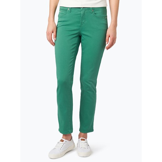 CAMBIO - Spodnie damskie – Piper, zielony  Van Graaf 38 vangraaf
