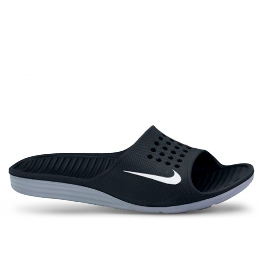 Klapki Nike Solarsoft Slide czarne 386163-011