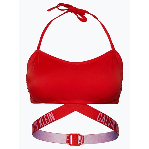 Calvin Klein - Damski stanik do bikini, czerwony