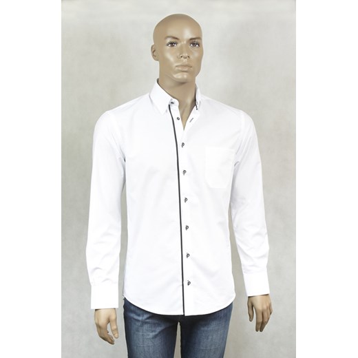 KRZYSZTOF koszula biała XL 43-44 170/176 dł. WZ38K