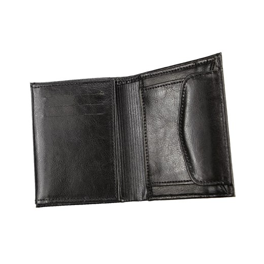 VALAR czarny portfel męski - skóra naturalna. PORTM_6K
