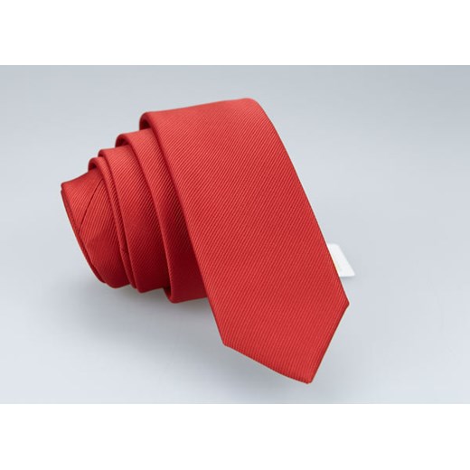 Czerwony krawat KRZYSZTOF  5,5cm