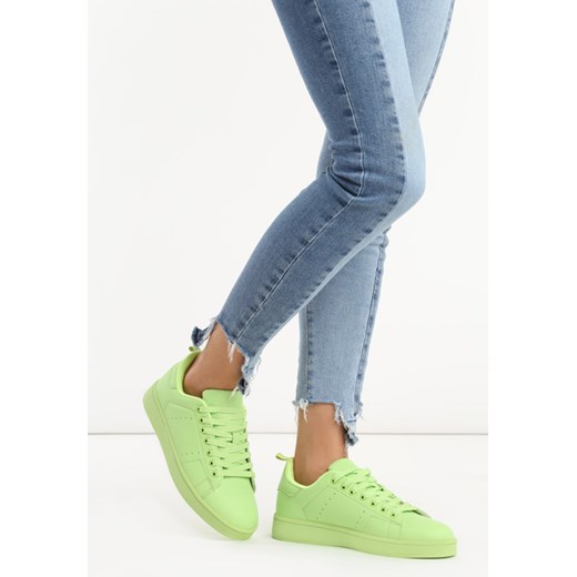 Zielone Buty Sportowe Pharrell