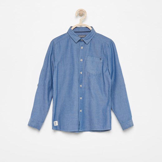 Reserved - Koszula z kieszonką - Niebieski Reserved niebieski 158 