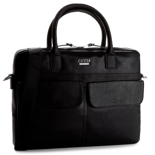 Torba na laptopa GUESS - Boston HM3114 POL72  BLA Guess czarny  eobuwie.pl