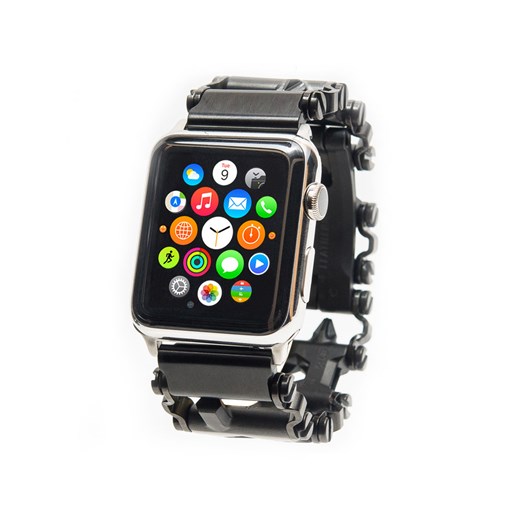 Adapter ChronoLinks 38 mm Black do mocowania zegarka Apple Watch na multitoolu Leatherman Tread