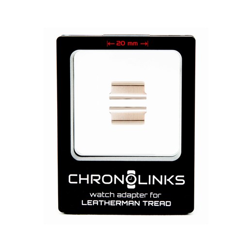 Adapter ChronoLinks 20 mm Silver do mocowania zegarka na multitoolu Leatherman Tread