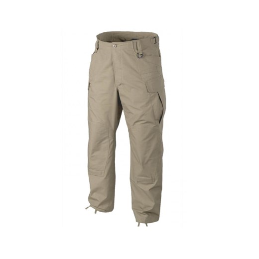 Spodnie męskie Helikon-tex jesienne brązowe bez wzorów 