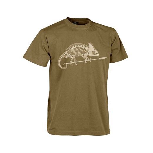 Koszulka T-shirt Helikon "Szkielet kameleona" - Coyote (TS-SKC-CO-11) H