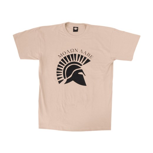 Koszulka T-shirt Tirvall Spartan Helmet - szara