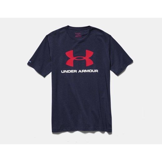 Koszulka termoaktywna Under Armour Sportstyle Logo Navy K/R (1257615-410)