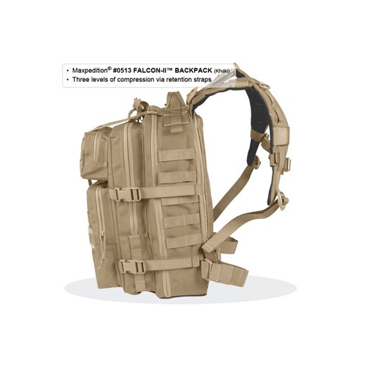 Plecak Maxpedition Falcon II 23l Black (0513B) C