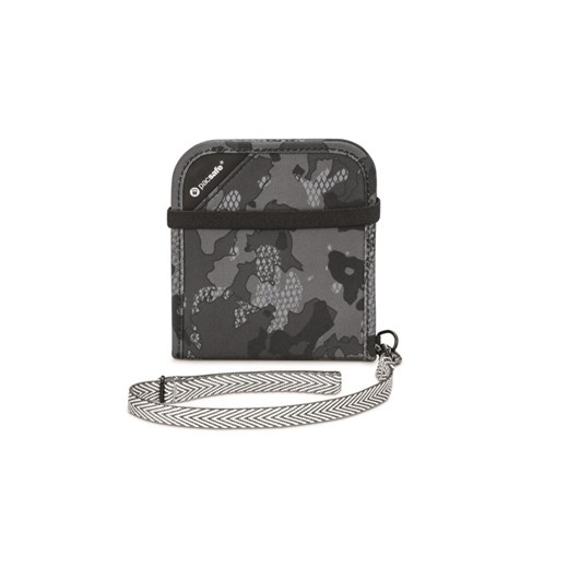 Portfel Pacsafe RFIDsafe V100 - Grey/Camo (PRF10556802) RB