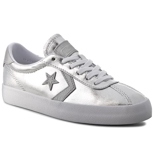 Sneakersy CONVERSE - Breakpoint Ox 555949C Pure Silver/White/White