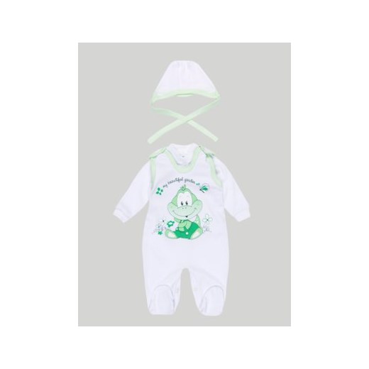 Śpiochy + kaftanik - zestaw niemowlęcy