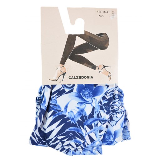 CALZEDONIA legginsy niebieskie wzór 3/4 M/L Calzedonia bezowy M/L Ciuszki u Muszki