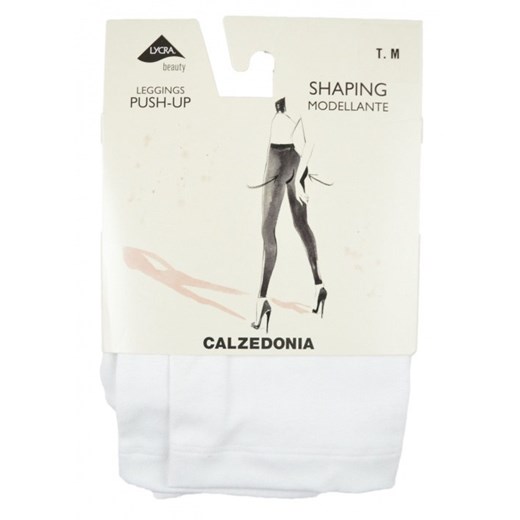 CALZEDONIA legginsy leginsy push-up białe grube S Calzedonia bezowy 36 (S) Ciuszki u Muszki