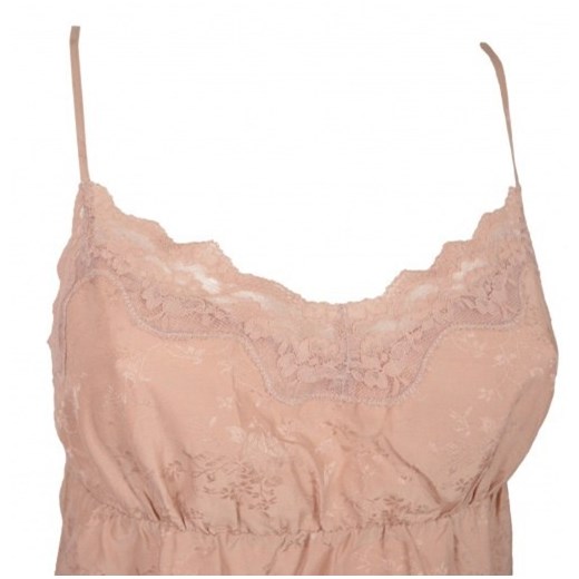 INTIMISSIMI jedwab piżama koszula nocna beżowa S bezowy Intimissimi S Ciuszki u Muszki