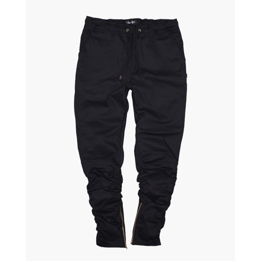Black Dropcrotch Zipper Pants L