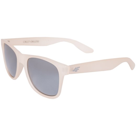 Okulary sportowe OKU250 - ecru 4F
